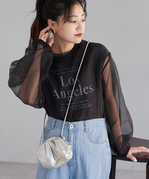 CIAOPANIC TYPY | オーガンジーシアー長袖ボリュームスリーブTEE(Tシャツ/カットソー)