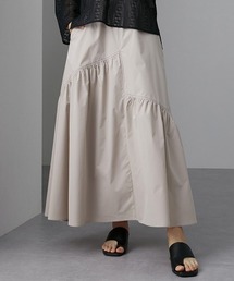 Soiunique | 【販売終了】アシメデザインステッチスカート ［Soiunique］(スカート)