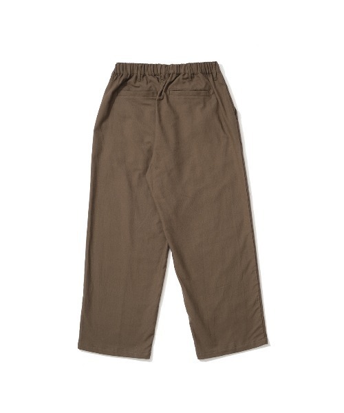 ぼんこつ KEBOZ（ケボズ）の「SOFT TWIST COTTON PIN TUCK PANTS（チノパンツ
