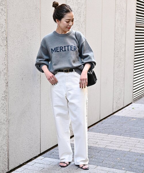 B.C STOCK(ベーセーストック)の「ロゴインターシャプルオーバー(ニット/セーター・レディース・グリーン/チャコールグレー/ブラック・FREE)」の19枚目の写真