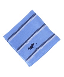 POLO RALPH LAUREN（ポロ ラルフ ローレン）の「POLO RALPH LAUREN/紳士ガーゼパイルハンカチ＜ストライプ＞（ハンカチ/ハンドタオル・メンズ）」