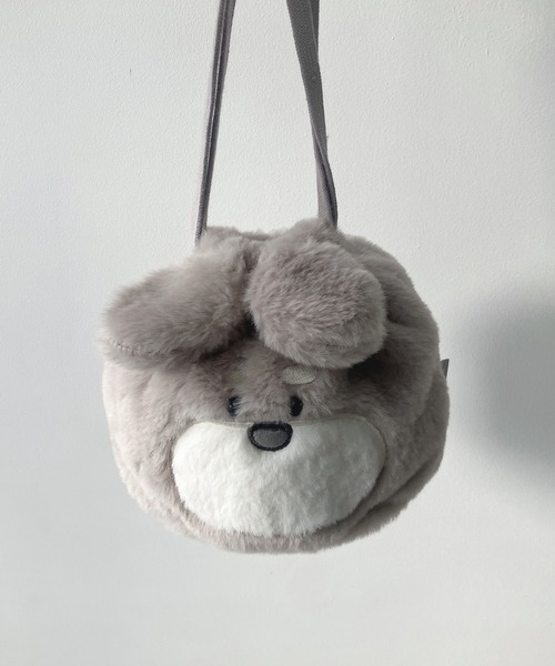 AS KNOW AS plus（アズノゥアズプラス）の「☆スフレアニマルポーチ（ポーチ・レディース・A/D/E/C/B/G/F/I/K/L/H/J/M/ブラウン系/ホワイト系その他/グリーン系/グレー系・FREE）」の3枚目の写真