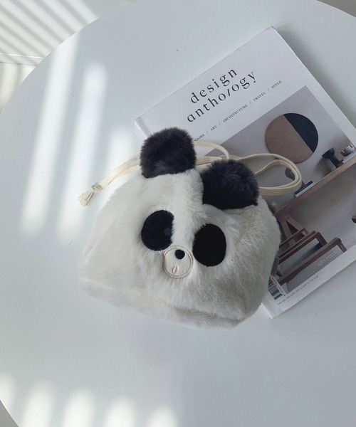 AS KNOW AS plus（アズノゥアズプラス）の「☆スフレアニマルポーチ（ポーチ・レディース・A/D/E/C/B/G/F/I/K/L/H/J/M/ブラウン系/ホワイト系その他/グリーン系/グレー系・FREE）」の8枚目の写真