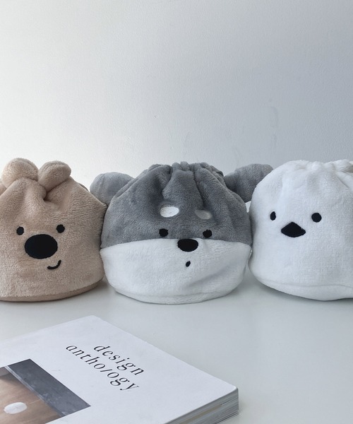 AS KNOW AS plus（アズノゥアズプラス）の「☆スフレアニマルポーチ（ポーチ・レディース・A/D/E/C/B/G/F/I/K/L/H/J/M/ブラウン系/ホワイト系その他/グリーン系/グレー系・FREE）」の13枚目の写真