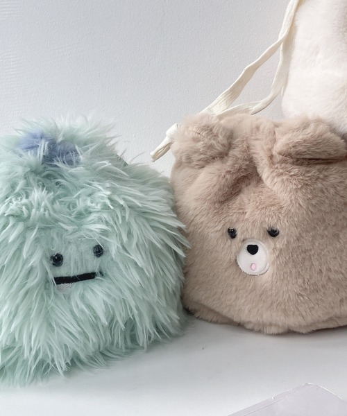 AS KNOW AS plus（アズノゥアズプラス）の「☆スフレアニマルポーチ（ポーチ・レディース・A/D/E/C/B/G/F/I/K/L/H/J/M/ブラウン系/ホワイト系その他/グリーン系/グレー系・FREE）」の21枚目の写真