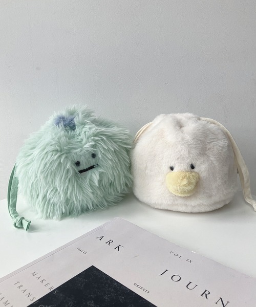 AS KNOW AS plus（アズノゥアズプラス）の「☆スフレアニマルポーチ（ポーチ・レディース・A/D/E/C/B/G/F/I/K/L/H/J/M/ブラウン系/ホワイト系その他/グリーン系/グレー系・FREE）」の20枚目の写真