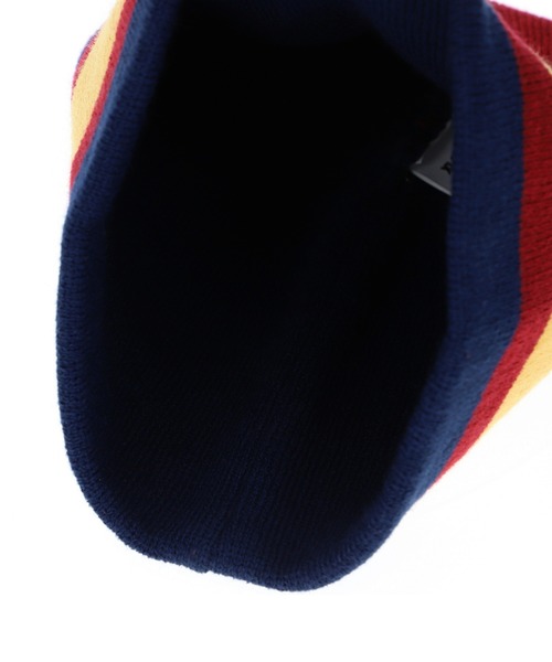 XLARGE（エクストララージ）の「LINED SINGLE BEANIE（ニットキャップ/ビーニー・メンズ・ブラック/バーガンディー・ONE SIZE）」の6枚目の写真