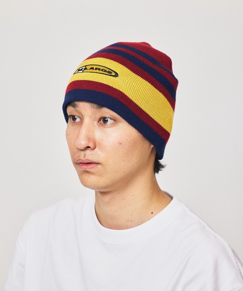 XLARGE（エクストララージ）の「LINED SINGLE BEANIE（ニットキャップ/ビーニー・メンズ・ブラック/バーガンディー・ONE SIZE）」の10枚目の写真