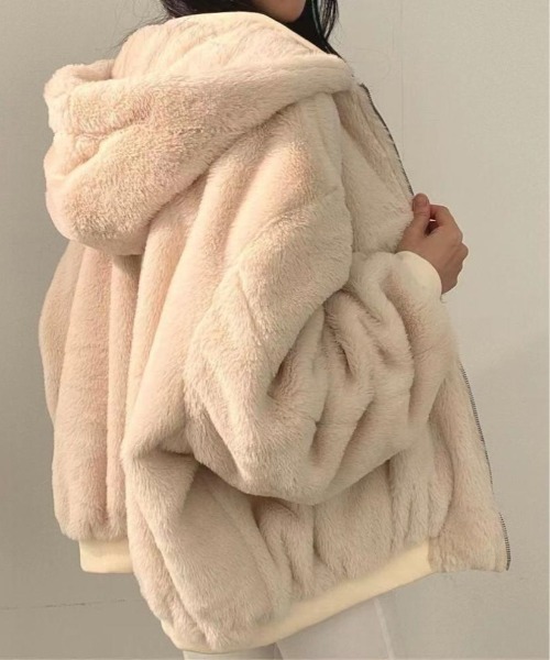 Burner（バーナー）の「【OKUOKU　0909】 ブルゾン リバーシブル oku-outer-696857244818-56 U（MA-1・レディース・ブラック/オフホワイト・M/L）」の3枚目の写真