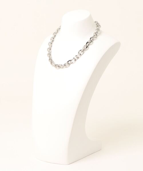 LOWRYS FARM（ローリーズファーム）の「チェーンネックレス　976398（ネックレス・レディース・ホワイト/ブルー系その他/シルバー/シルバー系その他・FREE）」の5枚目の写真