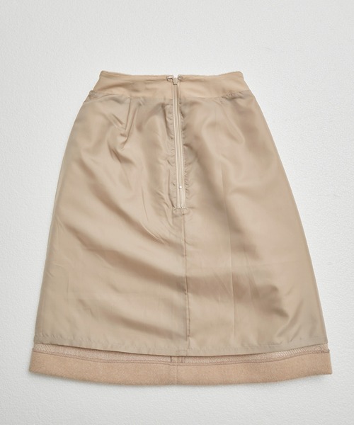 ROPE' PICNIC（ロペピクニック）の「☆リンクコーデ/シャギーチェック台形スカート（スカート・レディース・ブルー系その他6/ブラック/キャメル/キナリ/ホワイト系その他2・38/36）」の18枚目の写真