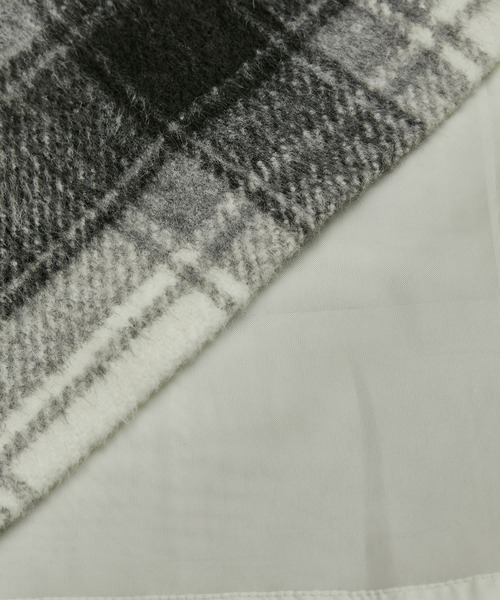 ROPE' PICNIC（ロペピクニック）の「☆リンクコーデ/シャギーチェック台形スカート（スカート・レディース・ブルー系その他6/ブラック/キャメル/キナリ/ホワイト系その他2・38/36）」の21枚目の写真