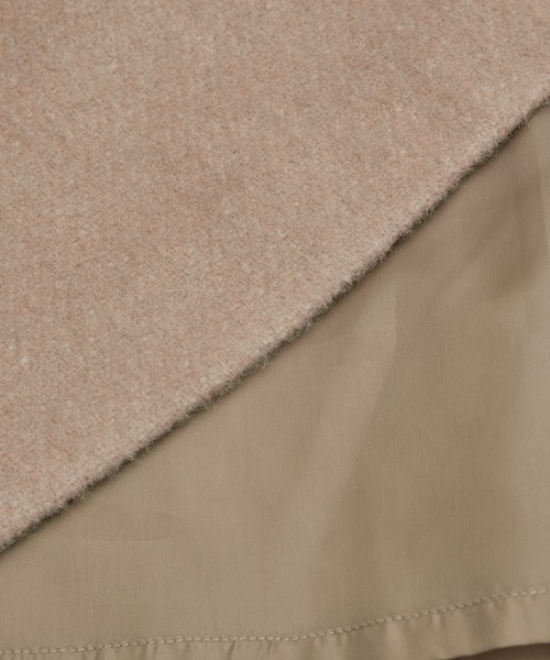 ROPE' PICNIC（ロペピクニック）の「☆リンクコーデ/シャギーチェック台形スカート（スカート・レディース・ブルー系その他6/ブラック/キャメル/キナリ/ホワイト系その他2・38/36）」の22枚目の写真