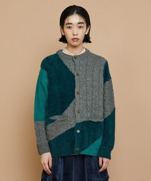 FRAPBOIS（フラボア）の「ミケニット カーディガン（カーディガン