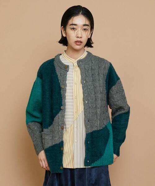 FRAPBOIS（フラボア）の「ミケニット カーディガン（カーディガン