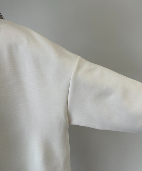 un dix cors(アンディコール)の「ルーズシルエットネックカットソー(Tシャツ/カットソー・レディース・レッド/ブラック/アイボリー・FREE)」の18枚目の写真