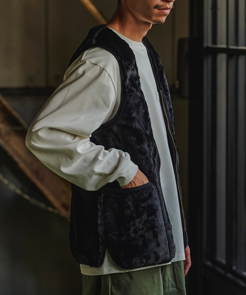 Barbour（バブアー）の「barbour（バブアー）ファーライナー MLI0035BR31（ベスト・レディース・ブラウン・38/40）」の21枚目の写真