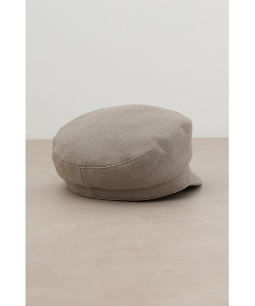 AZUL by moussy(アズールバイマウジー)の「ウールライクキャスケット(キャスケット・レディース・ブラック/グレイッシュベージュ・FREE)」の14枚目の写真