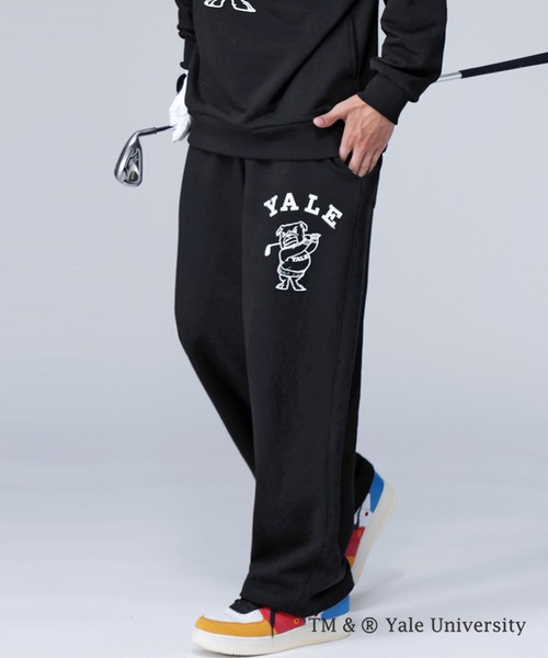 antiqua(アンティカ)の「YALE ロゴプリントパンツ(その他パンツ・レディース・ネイビー/ブラック/オフホワイト・M/S/L)」の11枚目の写真