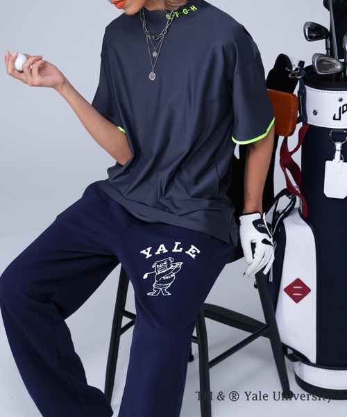 antiqua(アンティカ)の「YALE ロゴプリントパンツ(その他パンツ・レディース・ネイビー/ブラック/オフホワイト・M/S/L)」の17枚目の写真