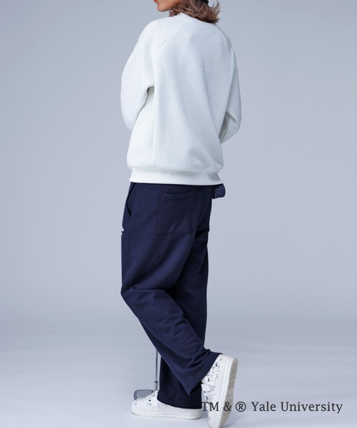 antiqua(アンティカ)の「YALE ロゴプリントパンツ(その他パンツ・レディース・ネイビー/ブラック/オフホワイト・M/S/L)」の15枚目の写真