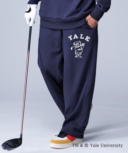 antiqua(アンティカ)の「YALE ロゴプリントパンツ(その他パンツ・レディース・ネイビー/ブラック/オフホワイト・M/S/L)」の18枚目の写真