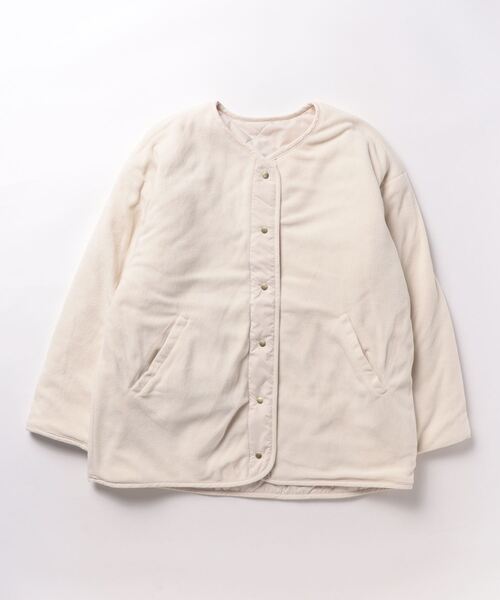 Right-on(ライトオン)の「【HONEYSUCKLE ROSE】リバーシブルジャケット(その他アウター・レディース・オフホワイト/ブラック・M/L)」の4枚目の写真
