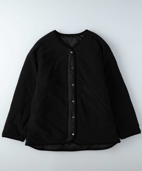 Right-on(ライトオン)の「【HONEYSUCKLE ROSE】リバーシブルジャケット(その他アウター・レディース・オフホワイト/ブラック・M/L)」の11枚目の写真