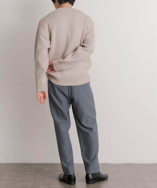 SENSE OF PLACE by URBAN RESEARCH(センスオブプレイスバイアーバンリサーチ)の「『ユニセックス』ポップアートフラワージャガードセーター(ニット/セーター・メンズ・ライトベージュ/グリーン/ブルー/ブラック・MEDIUM/LARGE)」の19枚目の写真