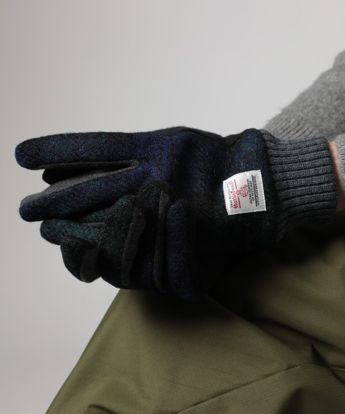 SETUP7(セットアップセブン)の「【SETUP7】ハリスニットカフス裏ボア手袋 スマホ対応 WINGI(手袋・メンズ・チャコールグレー/その他3/マルチ/その他2/グレー系その他2/ネイビー・FREE)」の17枚目の写真