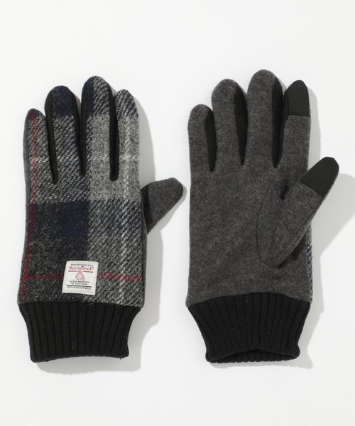 SETUP7(セットアップセブン)の「【SETUP7】ハリスニットカフス裏ボア手袋 スマホ対応 WINGI(手袋・メンズ・チャコールグレー/その他3/マルチ/その他2/グレー系その他2/ネイビー・FREE)」の16枚目の写真