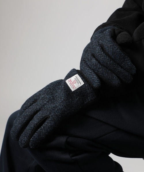 SETUP7(セットアップセブン)の「【SETUP7】ハリスニットカフス裏ボア手袋 スマホ対応 WINGI(手袋・メンズ・チャコールグレー/その他3/マルチ/その他2/グレー系その他2/ネイビー・FREE)」の11枚目の写真