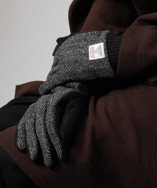 SETUP7(セットアップセブン)の「【SETUP7】ハリスニットカフス裏ボア手袋 スマホ対応 WINGI(手袋・メンズ・チャコールグレー/その他3/マルチ/その他2/グレー系その他2/ネイビー・FREE)」の9枚目の写真