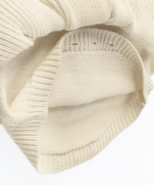 BRANSHES（ブランシェス）の「【ベビー/あったかニット】ケーブル編みニット長袖カバーオール（ロンパース・キッズ・ネイビー/アイボリー・80/70）」の7枚目の写真