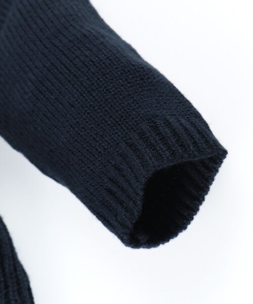 BRANSHES（ブランシェス）の「【ベビー/あったかニット】ケーブル編みニット長袖カバーオール（ロンパース・キッズ・ネイビー/アイボリー・80/70）」の12枚目の写真