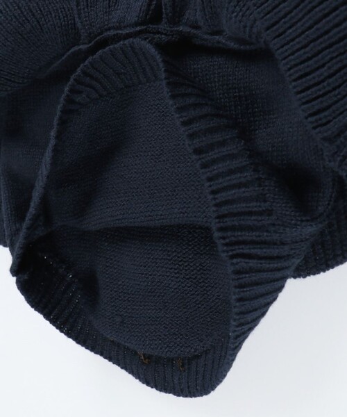 BRANSHES（ブランシェス）の「【ベビー/あったかニット】ケーブル編みニット長袖カバーオール（ロンパース・キッズ・ネイビー/アイボリー・80/70）」の3枚目の写真