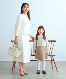 美品 B:MING by BEAMS セレモニー ボレロ スカート セット120