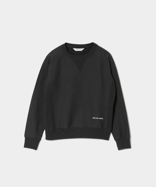 beautiful people（ビューティフルピープル）の「suvin compact sweat pullover（スウェット・レディース・チャコールグレー/ピンク/レモンイエロー・36/42）」の2枚目の写真