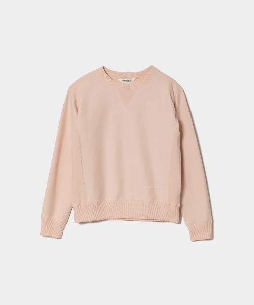 beautiful people（ビューティフルピープル）の「suvin compact sweat pullover（スウェット・レディース・チャコールグレー/ピンク/レモンイエロー・36/42）」の6枚目の写真