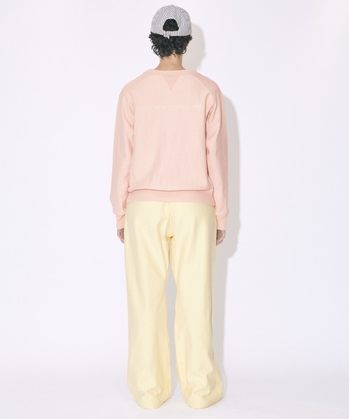 beautiful people（ビューティフルピープル）の「suvin compact sweat pullover（スウェット・レディース・チャコールグレー/ピンク/レモンイエロー・36/42）」の7枚目の写真