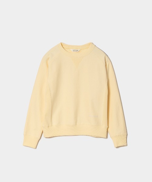 beautiful people（ビューティフルピープル）の「suvin compact sweat pullover（スウェット・レディース・チャコールグレー/ピンク/レモンイエロー・36/42）」の5枚目の写真