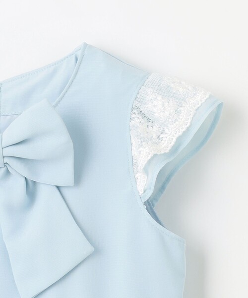 ANY（エニィ）の「シフォン プリーツ ワンピース（ワンピース・キッズ・ネイビー系/ライラック系/サックスブルー系・120/110/130）」の18枚目の写真