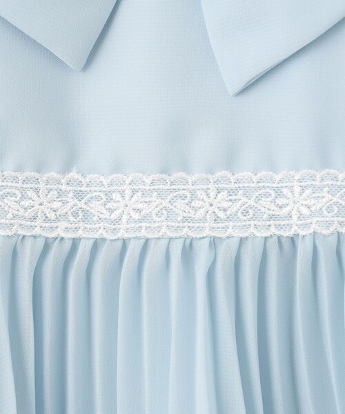 ANY（エニィ）の「シフォン プリーツ ワンピース（ワンピース・キッズ・ネイビー系/ライラック系/サックスブルー系・120/110/130）」の21枚目の写真