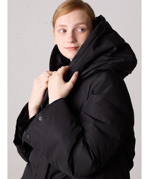 MidiUmi（ミディウミ）の「MidiUmi ショートフードダウンコート