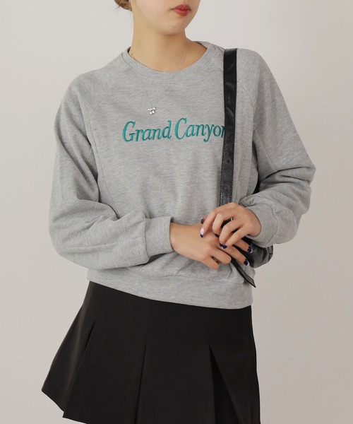 Chick(チック)の「Grand Canyon スウェット(スウェット・レディース・グレー/ネイビー/ピンク・FREE)」の11枚目の写真