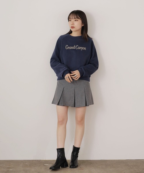 Chick(チック)の「Grand Canyon スウェット(スウェット・レディース・グレー/ネイビー/ピンク・FREE)」の15枚目の写真