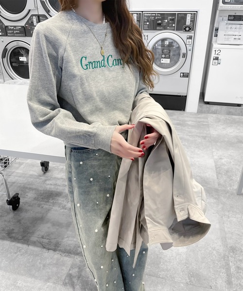 Chick(チック)の「Grand Canyon スウェット(スウェット・レディース・グレー/ネイビー/ピンク・FREE)」の19枚目の写真