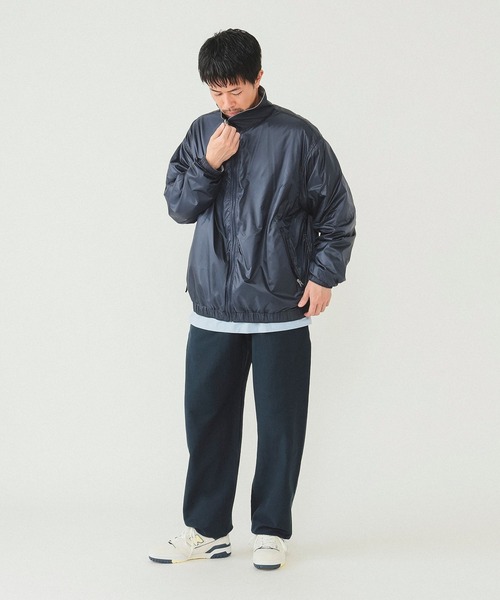 BEAMS(ビームス)の「BEAMS / リバーシブル スタンドカラー ブルゾン(ナイロンジャケット・メンズ・ホワイト系その他5/ブラック/ネイビー・S/M/L/XL)」の21枚目の写真