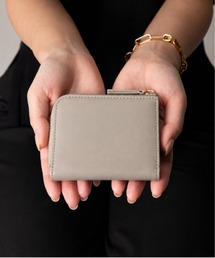 GUIONNET（ギオネ）の「ギオネ ラムレザー フリップジップ L字 ミニ財布　GUIONNET FLIPZIP ANTISKIMING MINI WALLET（財布）」