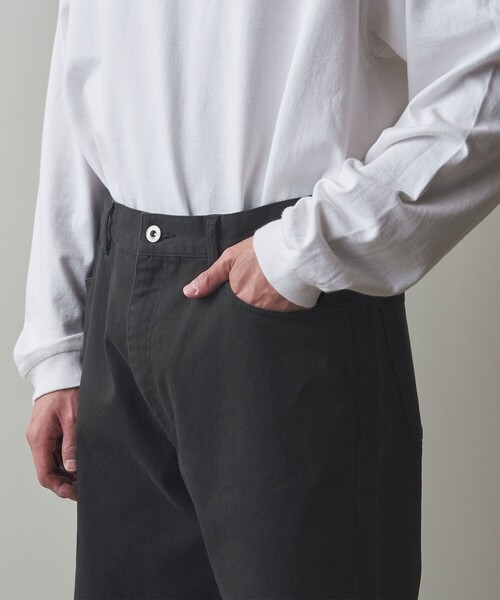 Steven Alan ドリル　5ポケットバギーテーパードパンツ　サイズS STEVEN ALAN ジーンズ 「Steven Alan」 13.5oz デニム 5ポケット